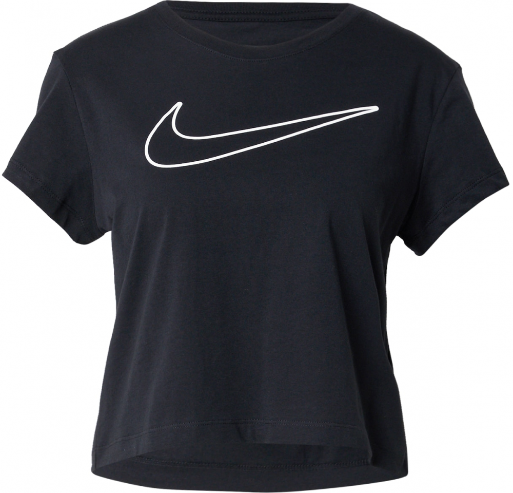 Nike Sportswear Tričko 'CLUB'  čierna / biela