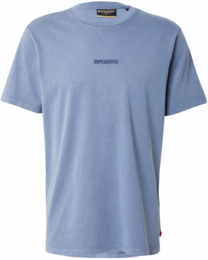 Superdry Tričko  modrosivá
