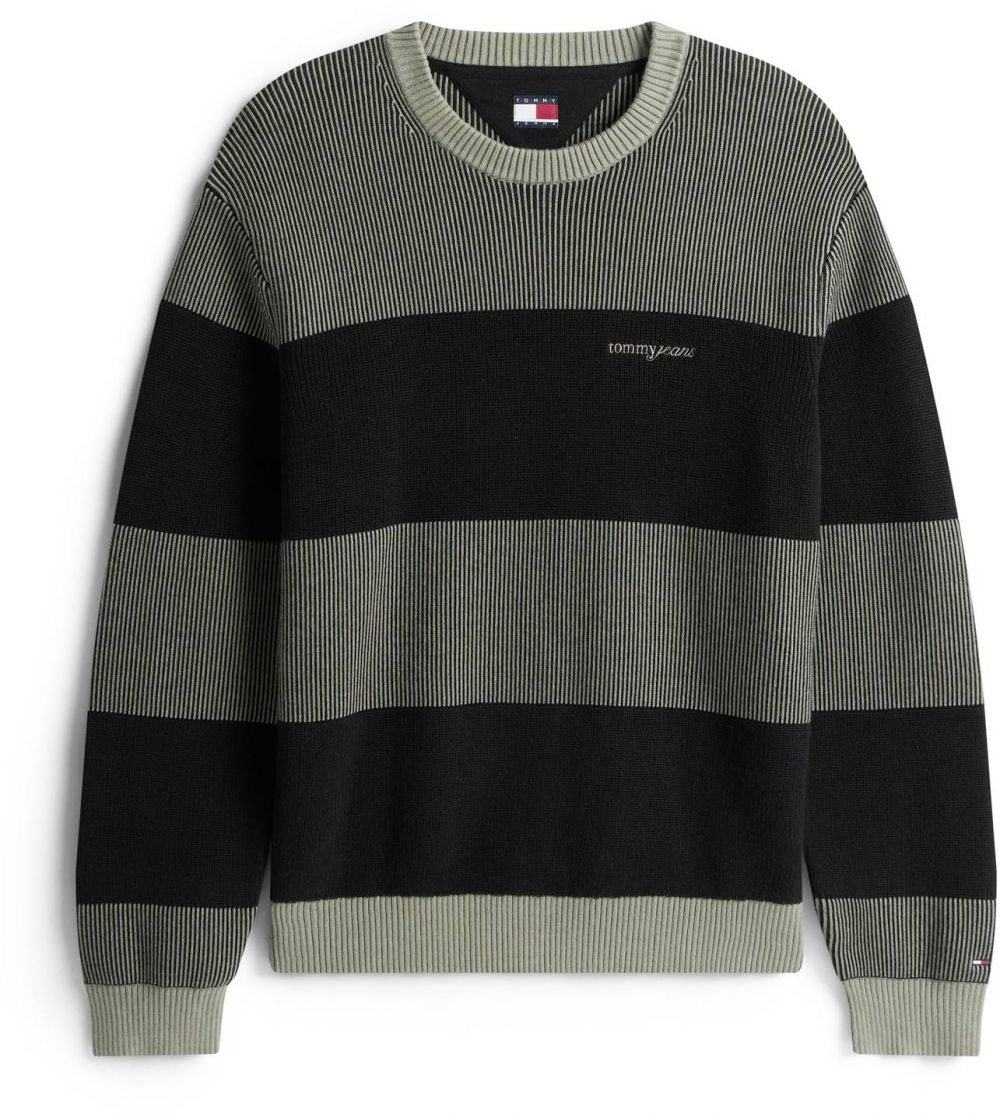 Tommy Jeans Sveter  jedľová / pastelovo zelená