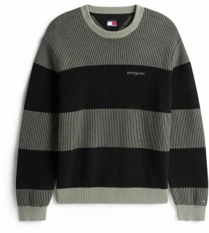 Tommy Jeans Sveter  jedľová / pastelovo zelená