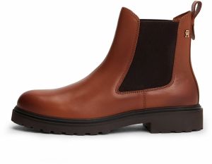 TOMMY HILFIGER Chelsea čižmy  hnedá