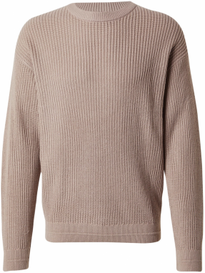 JACK & JONES Sveter 'JJKaito'  sivobéžová