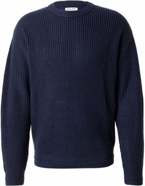 JACK & JONES Sveter 'JJKaito'  tmavomodrá