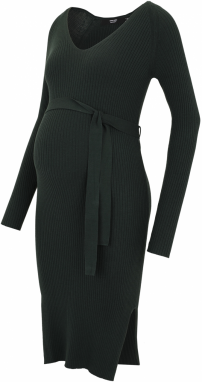 Vero Moda Maternity Pletené šaty 'VMMSABA'  jedľová