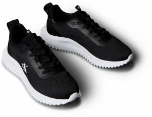 Calvin Klein Nízke tenisky 'Eva Runner'  čierna / biela