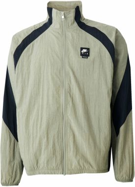 Nike Sportswear Prechodná bunda 'AIR'  pastelovo zelená / čierna / biela