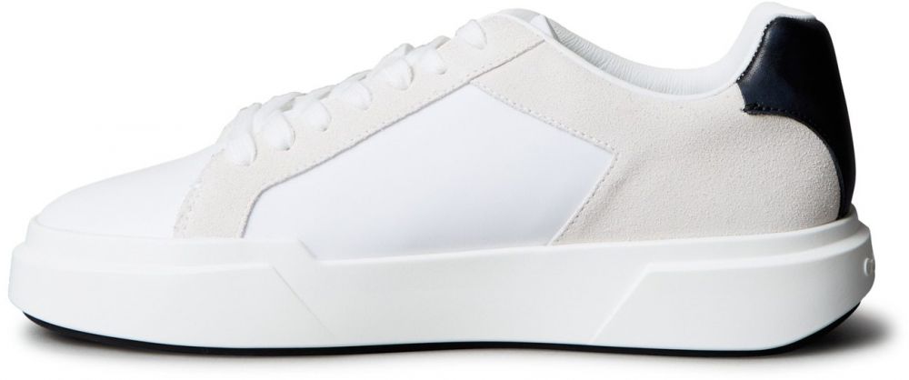 Calvin Klein Nízke tenisky  béžová / čierna / biela