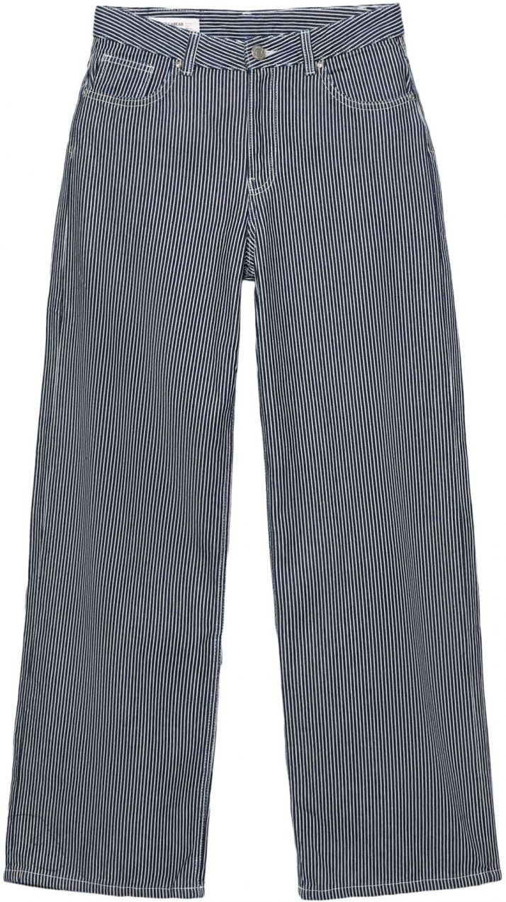 Pull&Bear Džínsy  tmavomodrá / biela