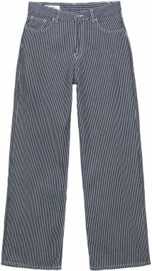Pull&Bear Džínsy  tmavomodrá / biela