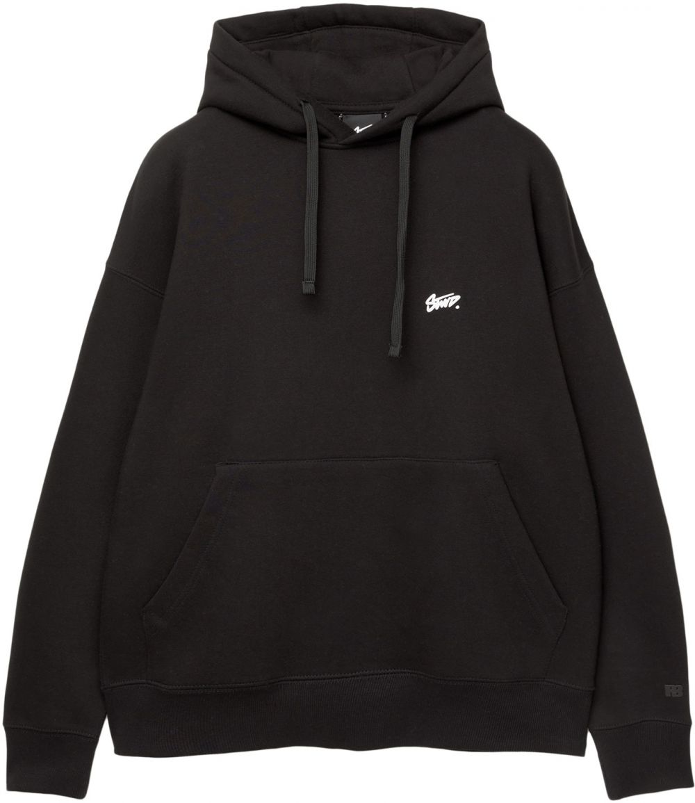 Pull&Bear Mikina  čierna / biela