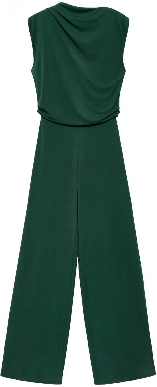 MANGO Overal 'Aubrey'  tmavozelená