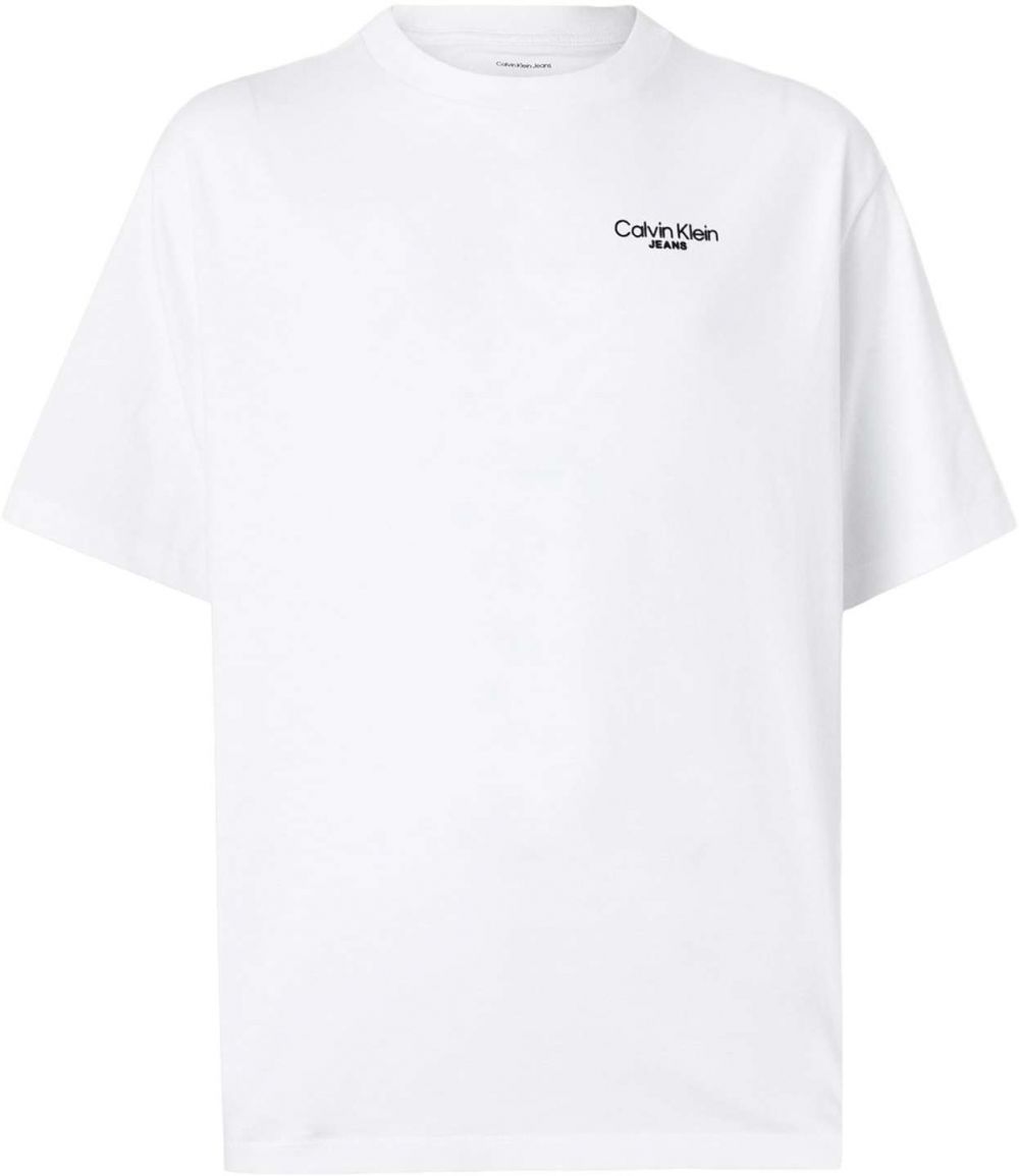Calvin Klein Jeans Tričko  čierna / biela