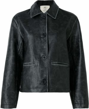 Free People Prechodná bunda  čierna