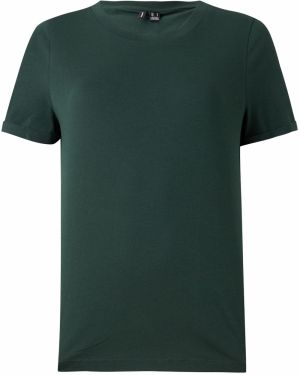 VERO MODA Tričko 'VMPAULA'  jedľová