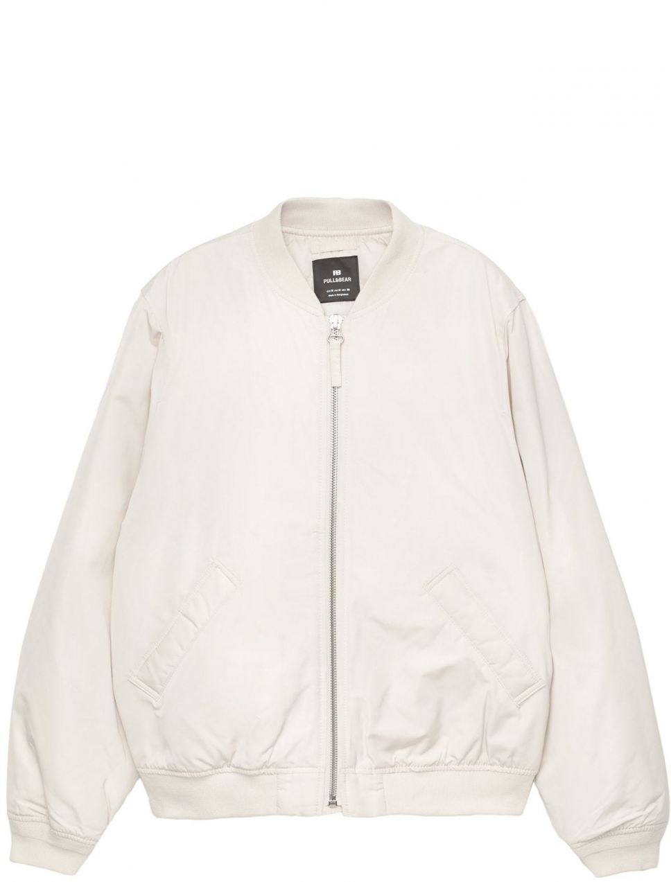 Pull&Bear Prechodná bunda  biela