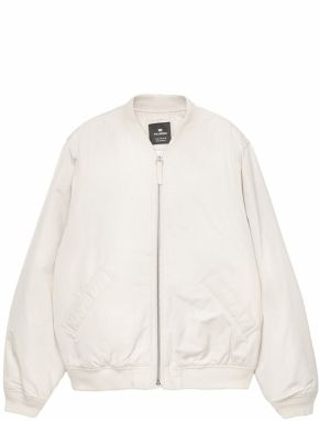 Pull&Bear Prechodná bunda  biela