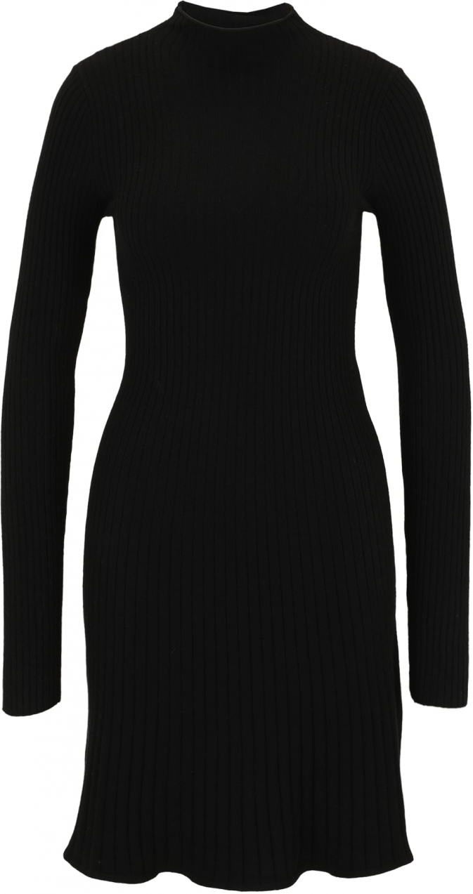 Vero Moda Tall Pletené šaty 'VMNANCY'  čierna