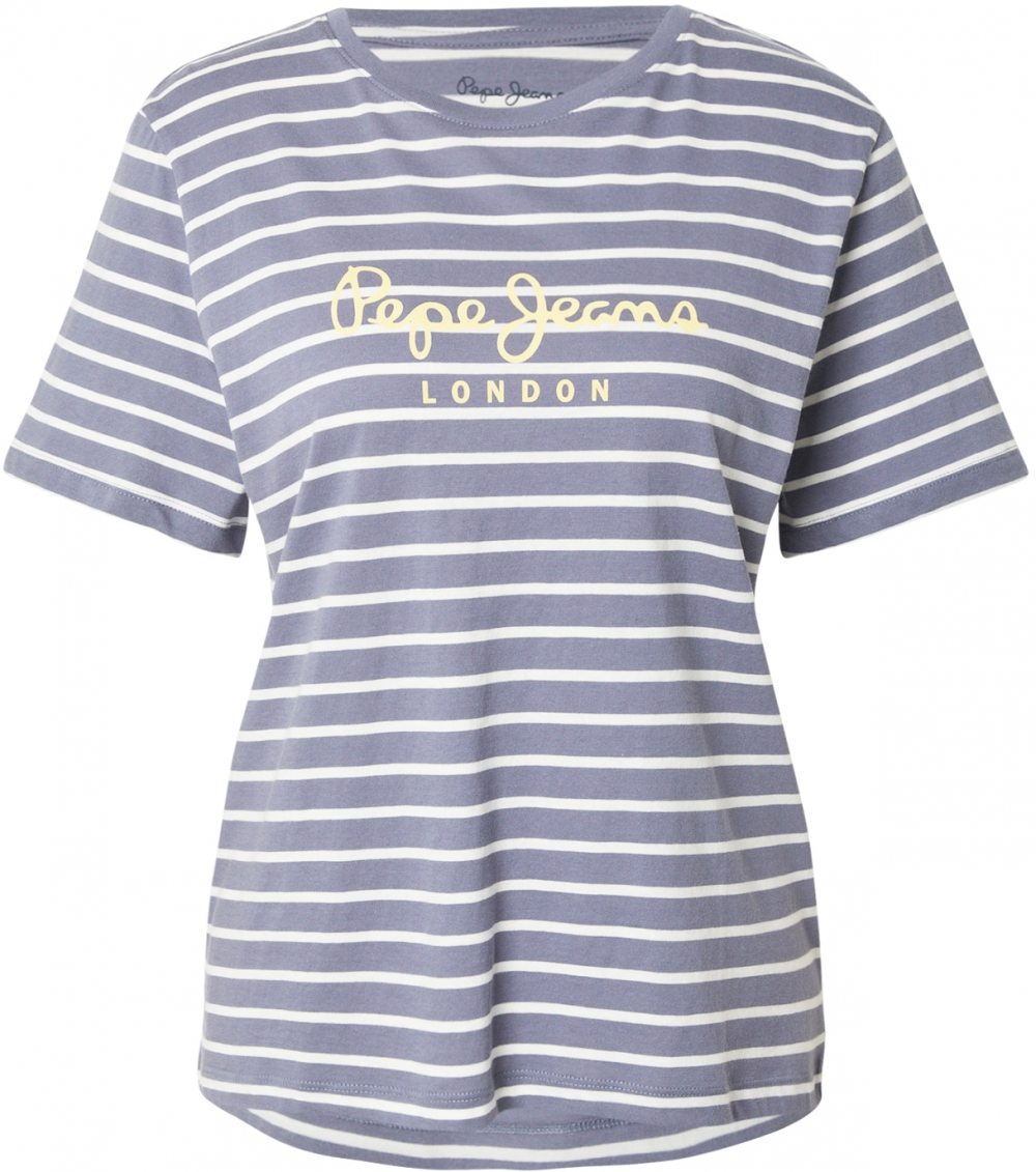 Pepe Jeans Tričko 'BILMA'  opálová / žltá / biela