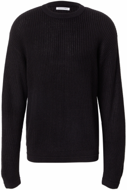 JACK & JONES Sveter 'JJKAITO'  čierna
