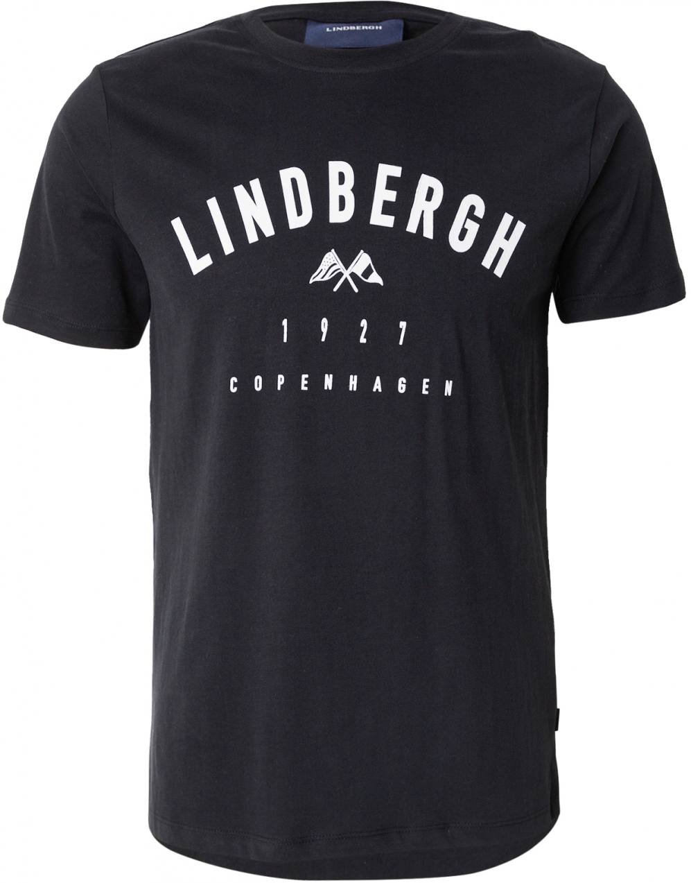 Lindbergh Tričko  čierna / biela