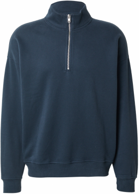 Abercrombie & Fitch Mikina 'ESSENTIAL'  námornícka modrá