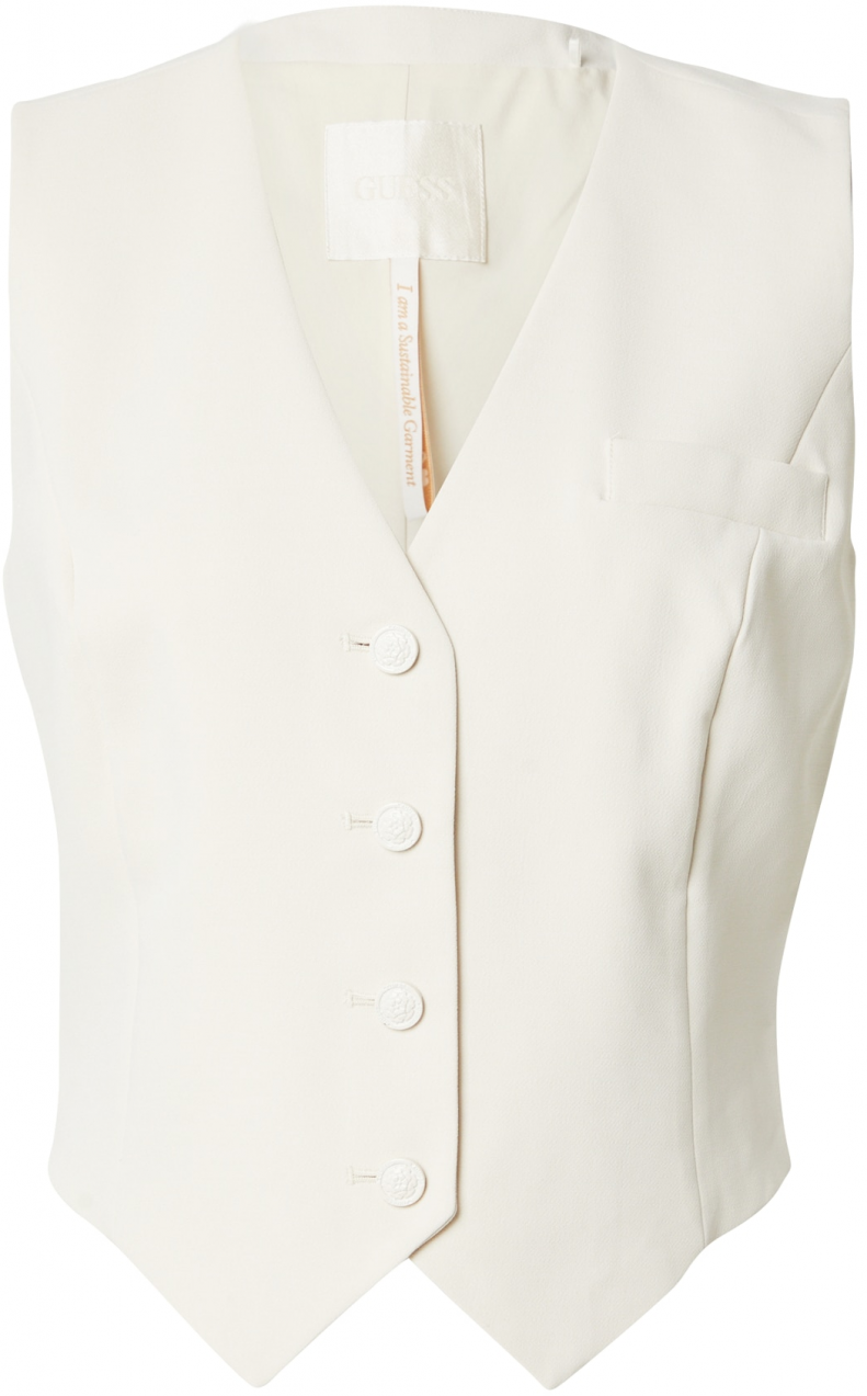 GUESS Vesta k obleku 'THEOLINE PERFECT'  prírodná biela