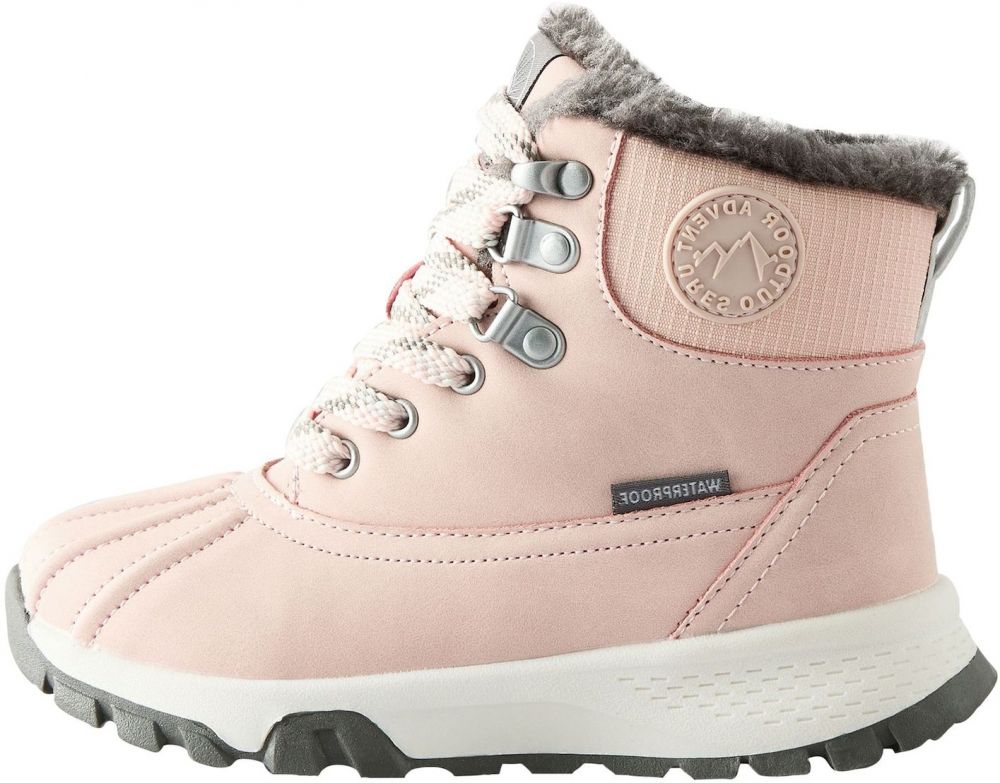 Next Čižmy  sivá melírovaná / rosé