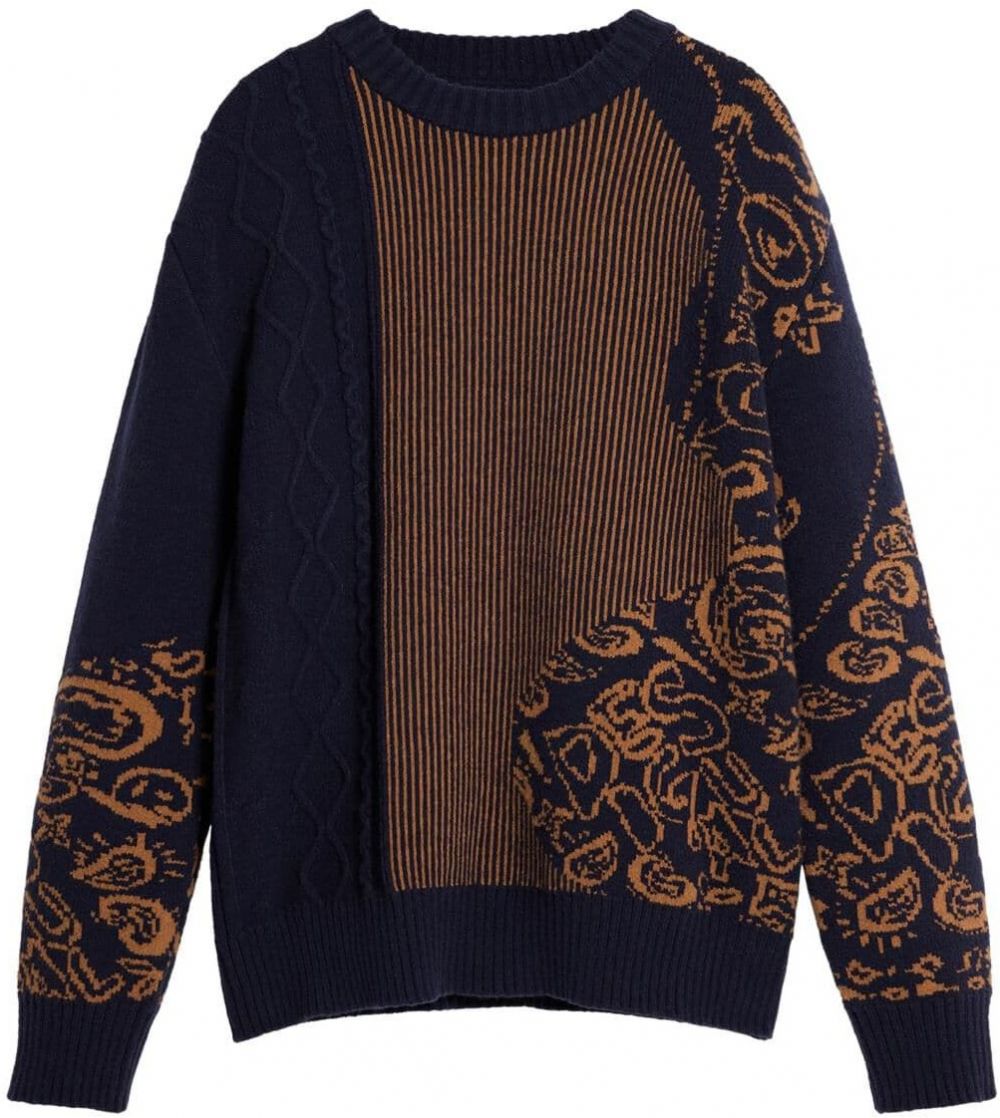 Desigual Mikina  tmavomodrá / pueblo