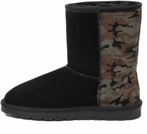 Gooce Nízke čižmy 'Camo'  pueblo / farby bahna / čierna