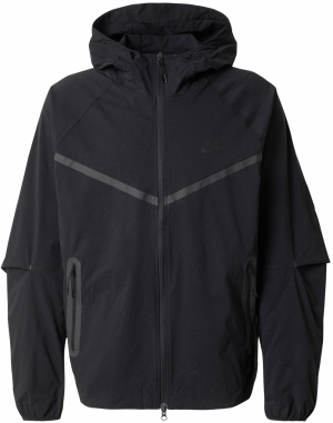 Nike Sportswear Prechodná bunda  sivá / čierna