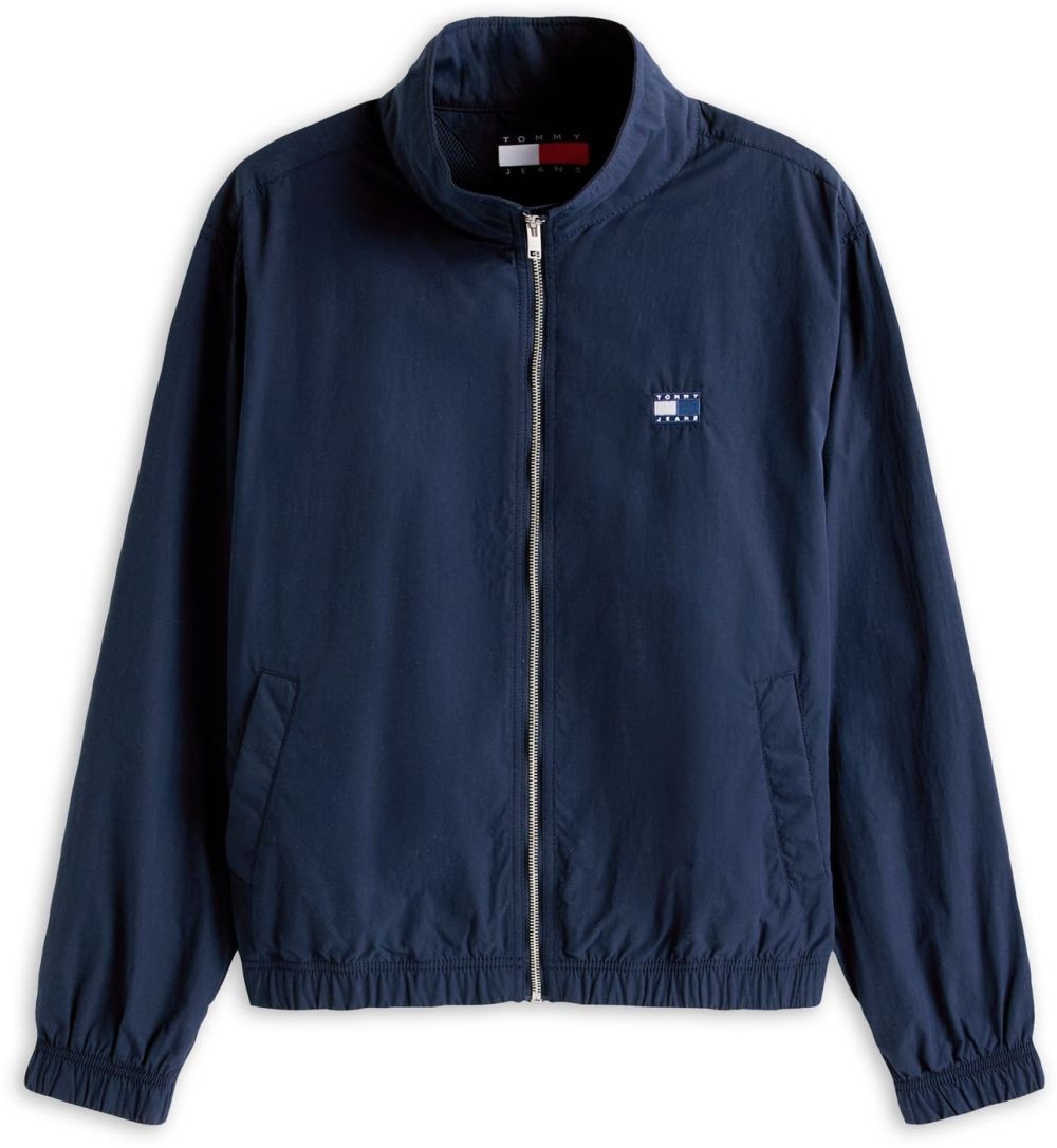 Tommy Jeans Prechodná bunda 'ESSENTIAL'  námornícka modrá