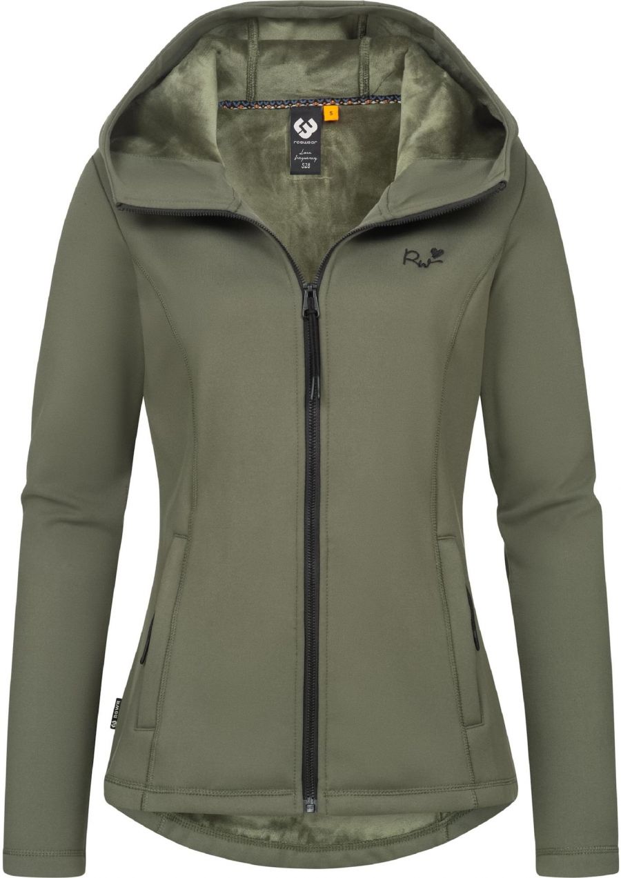 Ragwear Prechodná bunda 'Lyshka'  olivová / čierna