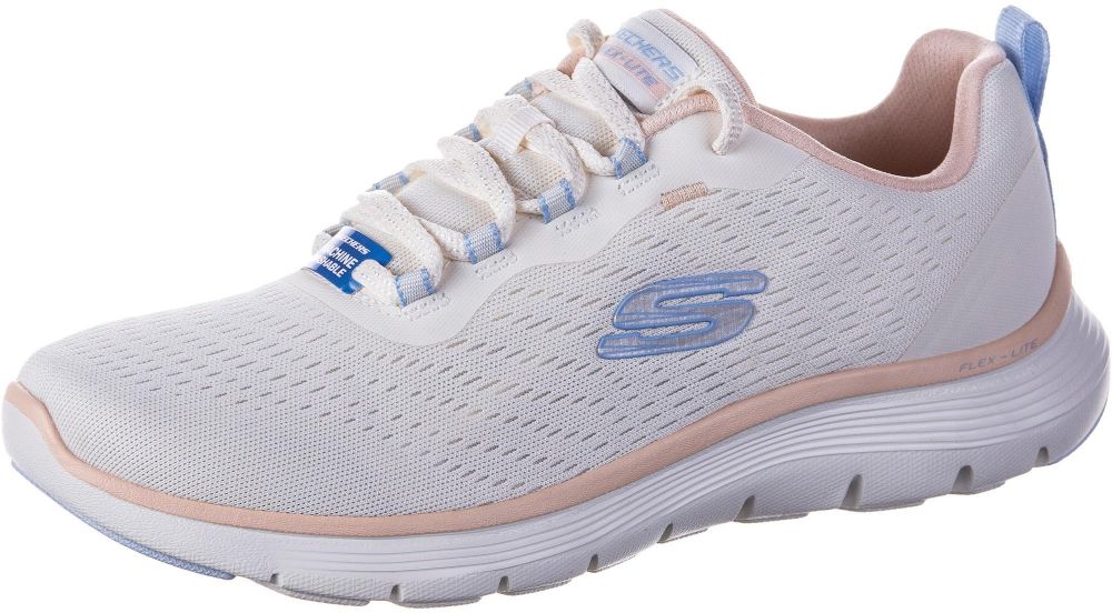 SKECHERS Nízke tenisky 'Flex Appeal 5.0'  modrá / ružová / biela