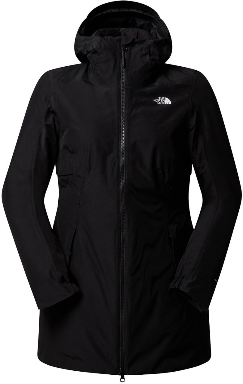 THE NORTH FACE Outdoorová bunda 'Hikesteller'  čierna / biela