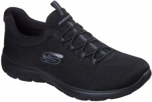 SKECHERS Slip-on obuv 'SUMMITS-SUMMER BLUSH'  čierna