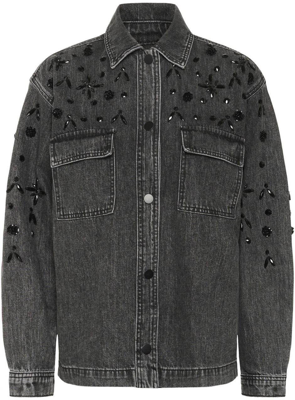 Kaffe Prechodná bunda 'Jaiden'  sivý denim