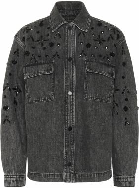 Kaffe Prechodná bunda 'Jaiden'  sivý denim