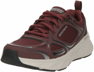 SKECHERS Nízke tenisky 'EDGERIDE - EXODIS'  vínovo červená / čierna