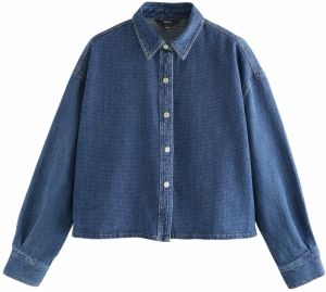 Next Blúzka  modrá denim