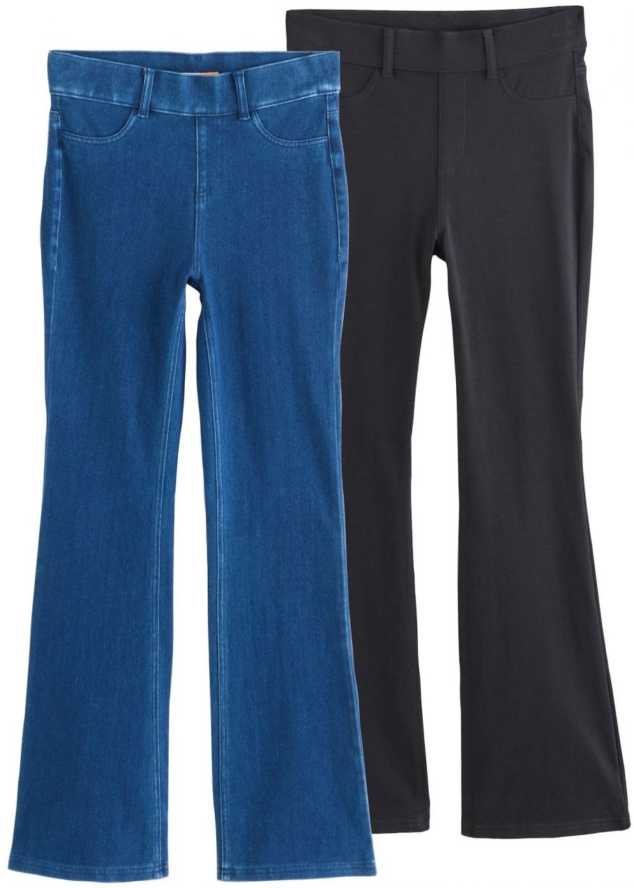Next Jeggings  modrá / čierna