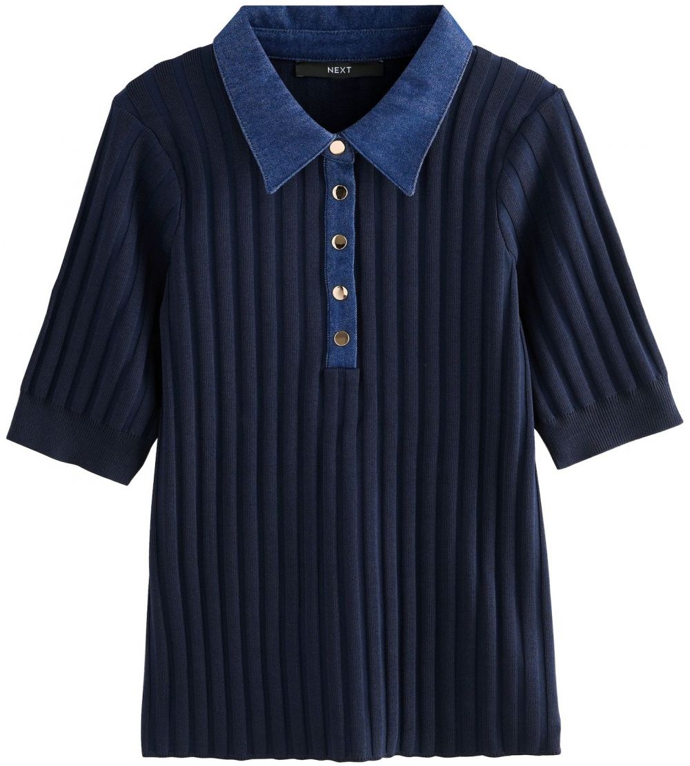 Next Sveter  modrá denim / tmavomodrá