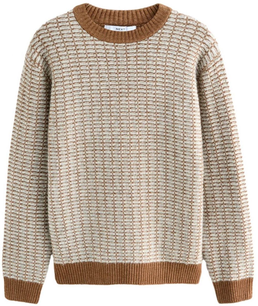 Next Sveter  koňaková / prírodná biela