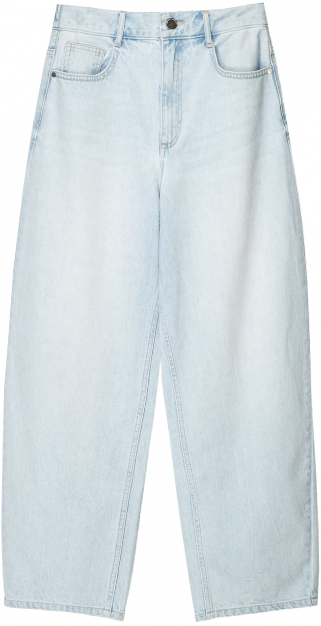 Bershka Džínsy  svetlomodrá