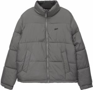 Pull&Bear Zimná bunda  tmavosivá