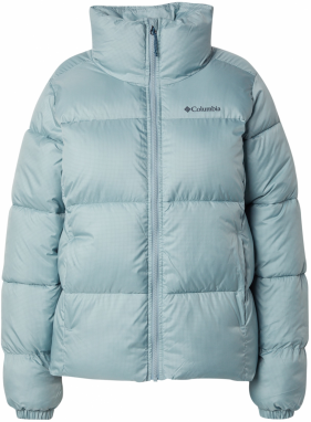 COLUMBIA Outdoorová bunda 'Puffect II'  pastelovo modrá / šedobiela