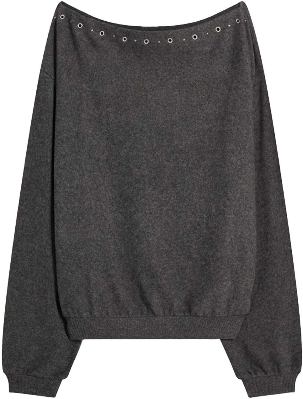 Bershka Mikina  tmavosivá