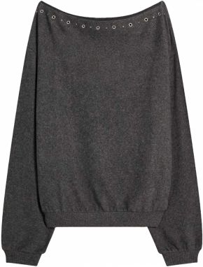 Bershka Mikina  tmavosivá