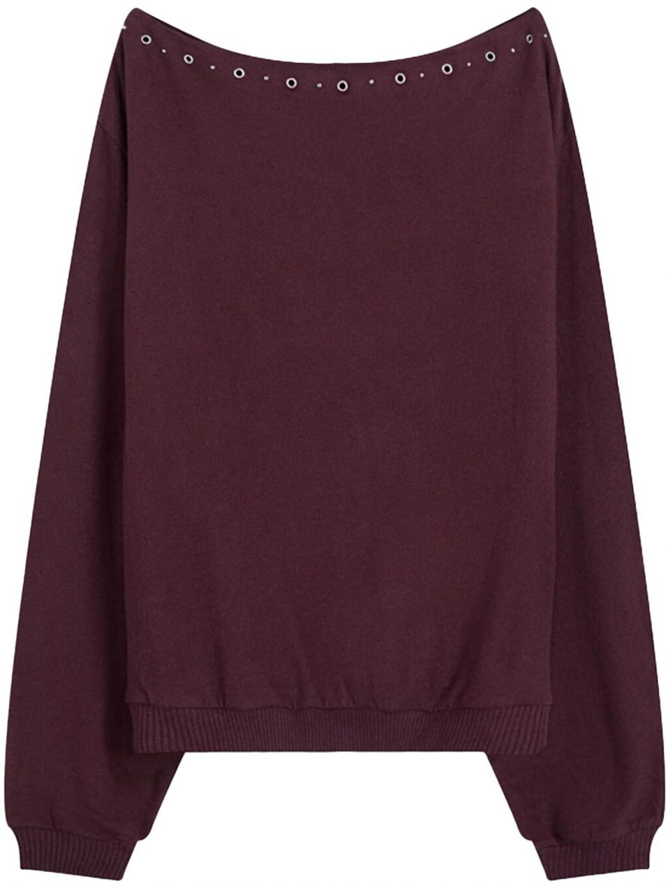 Bershka Mikina  burgundská