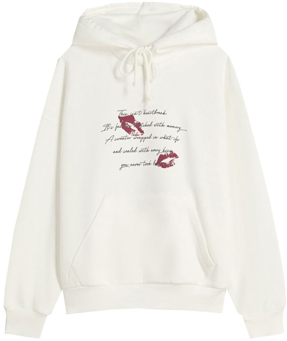 Bershka Mikina  nebielená / vínovo červená / čierna