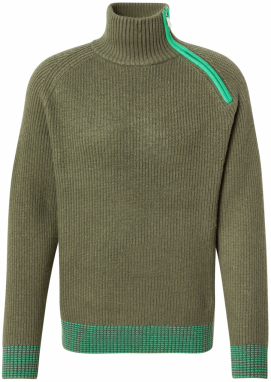 SCOTCH & SODA Sveter  limetová / olivová